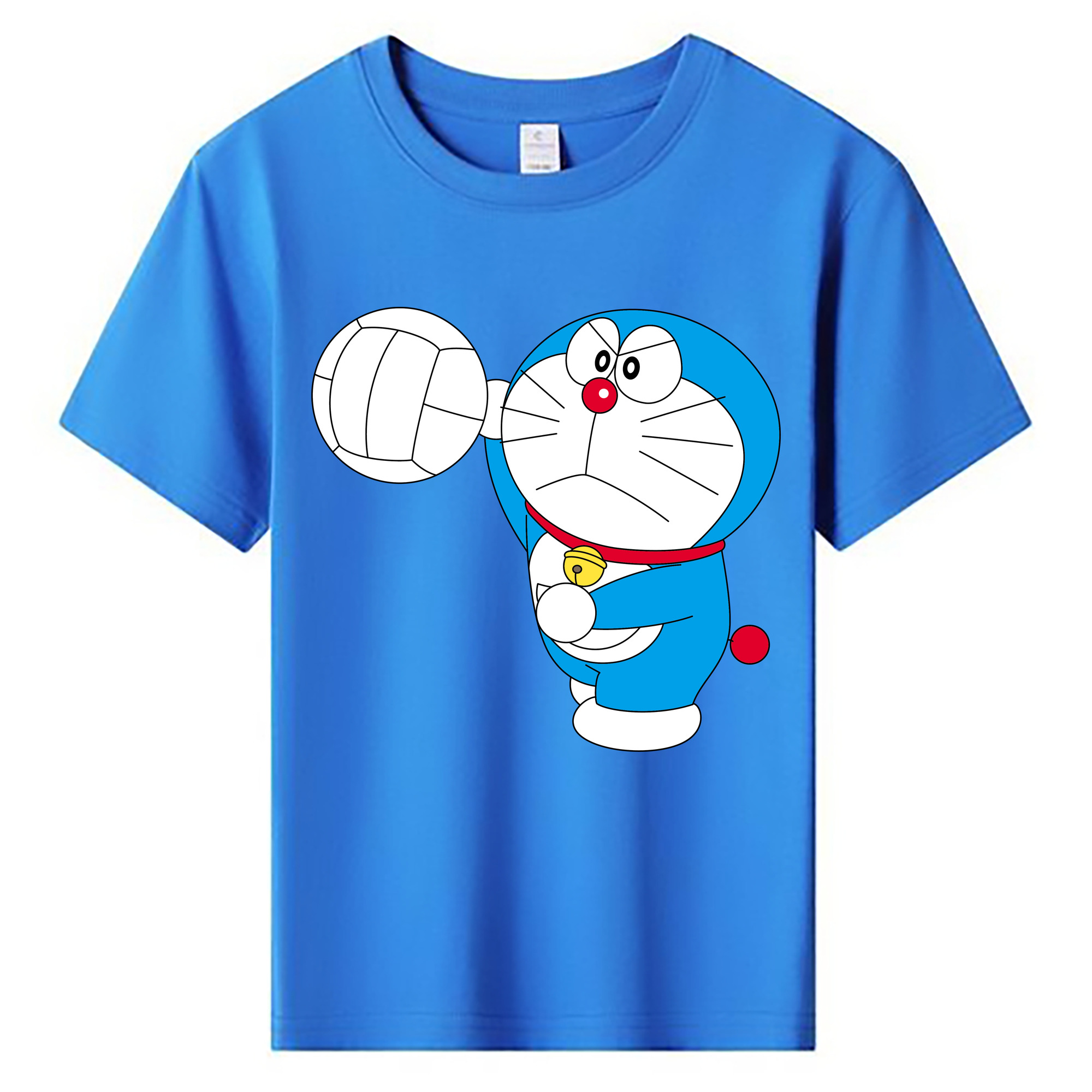 （画像用） ドラえもん Doraemon 綿100％キッズTシャツ（フロントプリント）